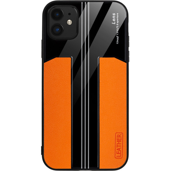 Bodycell Back Cover Acrylic For iPhone 11 Orange - (04-00151)