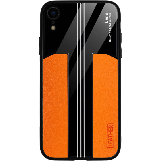 Bodycell Back Cover Acrylic For iPhone XR Orange - (04-00141)