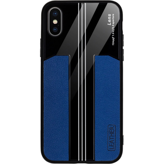 Bodycell Back Cover Acrylic For iPhone XS MAX Blue - (04-00144)