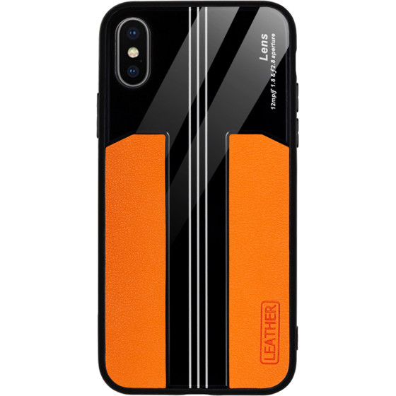 Bodycell Back Cover Acrylic For iPhone XS MAX Orange - (04-00146)