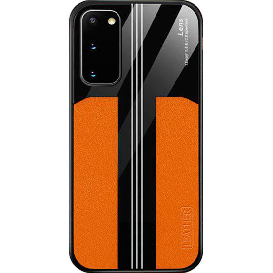 Bodycell Back Cover Acrylic For Samsung S20 Orange - (04-00196)