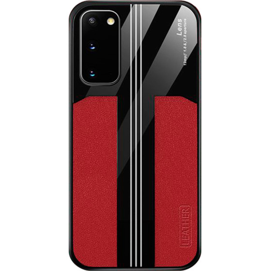 Bodycell Back Cover Acrylic For Samsung S20 Red - (04-00193)