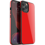 Bodycell Back Cover Glass + Aluminium Bumper For iPhone 12 Pro Max Red - (04-00020)
