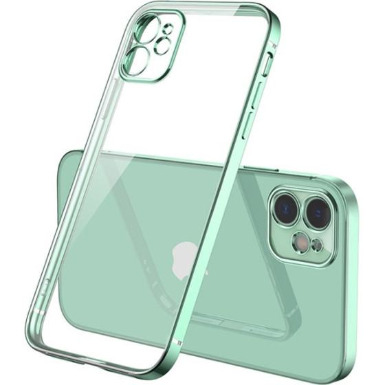 Bodycell Back Cover HD Clear For iPhone 11 Green - (04-00596)