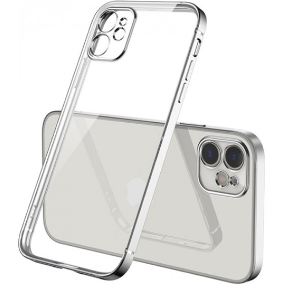 Bodycell Back Cover HD Clear For iPhone 11 Pro Max Silver - (04-00606)