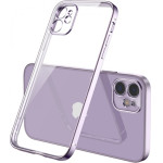 Bodycell Back Cover HD Clear For iPhone 11 Pro Max Violet - (04-00605)