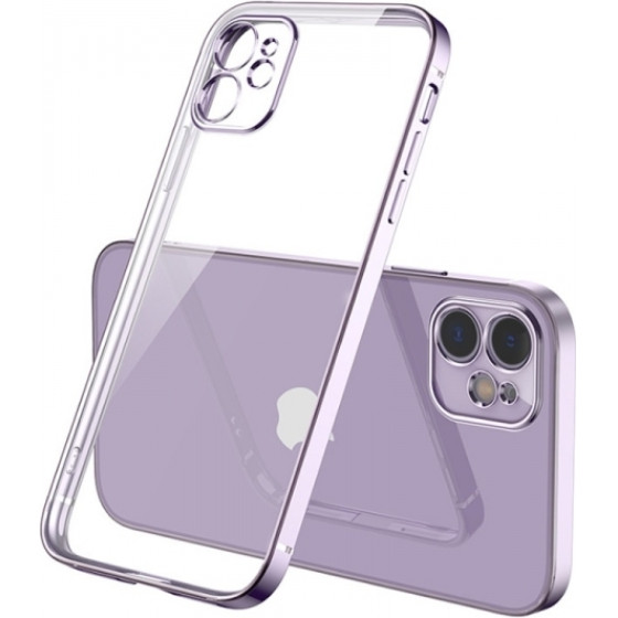 Bodycell Back Cover HD Clear For iPhone 11 Pro Max Violet - (04-00605)