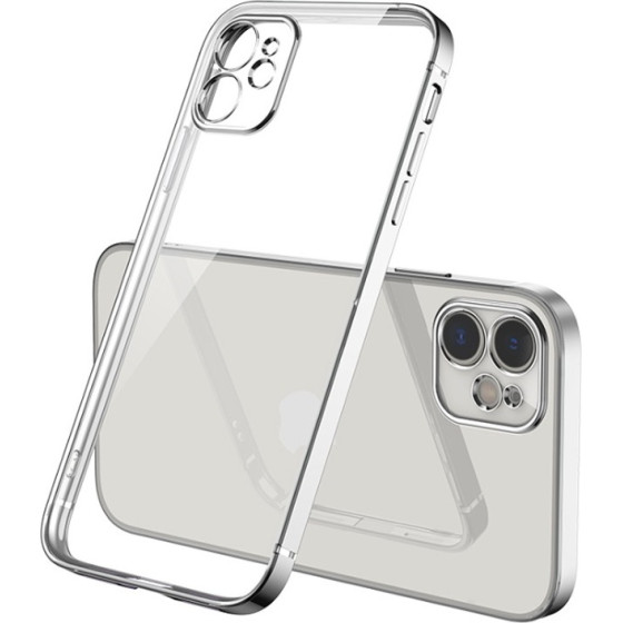 Bodycell Back Cover HD Clear For iPhone 11 Pro Silver - (04-00602)