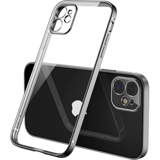 Bodycell Back Cover HD Clear For iPhone 12 mini Black - (04-00607)