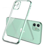 Bodycell Back Cover HD Clear For iPhone 12 mini Green - (04-00608)