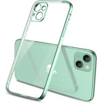 Bodycell Back Cover HD Clear For iPhone 13 mini Green - (04-00866)