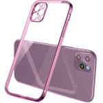 Bodycell Back Cover HD Clear For iPhone 13 Pro Max Violet - (04-00884)