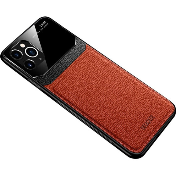 Bodycell Back Cover Plexiglass For iPhone 11 Pro Brown - (04-00053)