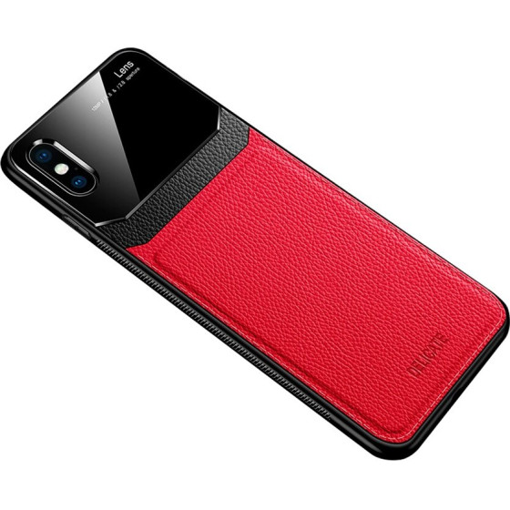 Bodycell Back Cover Plexiglass For iPhone XR Red - (04-00043)
