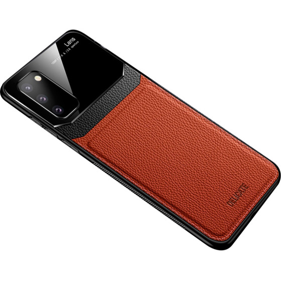 Bodycell Back Cover Plexiglass For Samsung S20 Brown - (04-00081)