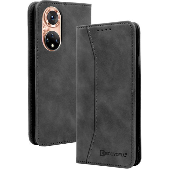 Bodycell Book Case Pu Leather Huawei Honor 50 Black - (04-00465)