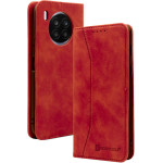 Bodycell Book Case Pu Leather Huawei Nova 8i Red - (04-00391)