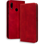 Bodycell Book Case Pu Leather Huawei P Smart 2019/Honor 10 Lite Red - (04-00508)