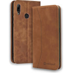 Bodycell Book Case Pu Leather Huawei P Smart 2019/Honor 10 Lite Brown - (04-00509)