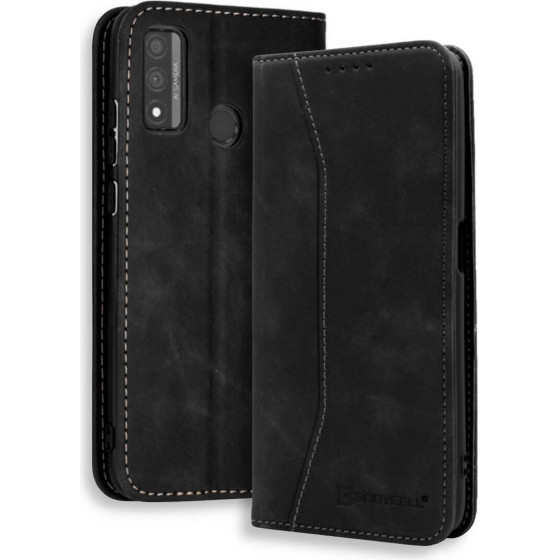 Bodycell Book Case Pu Leather Huawei P Smart 2020 Black - (04-00512)