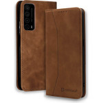 Bodycell Book Case Pu Leather Huawei P Smart 2021 Brown - (04-00519)