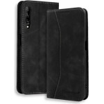 Bodycell Book Case Pu Leather Huawei P Smart Pro Black - (04-00522)