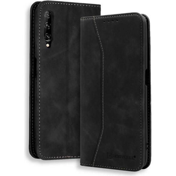 Bodycell Book Case Pu Leather Huawei P Smart Pro Black - (04-00522)