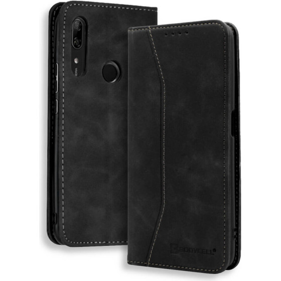 Bodycell Book Case Pu Leather Huawei P Smart Z Black - (04-00527)