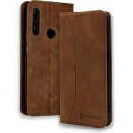 Bodycell Book Case Pu Leather Huawei P Smart Z Brown - (04-00529)