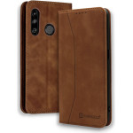 Bodycell Book Case Pu Leather Huawei P30 Lite Brown - (04-00534)