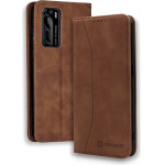 Bodycell Book Case Pu Leather Huawei P40 Brown - (04-00544)