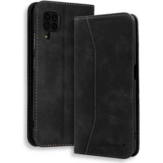 Bodycell Book Case Pu Leather Huawei P40 Lite Black - (04-00547)
