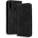 Bodycell Book Case Pu Leather Huawei P40 Lite E Black - (04-00552)