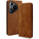 Bodycell Book Case Pu Leather Huawei Pura 70 Pro/Pro Plus Brown - (BB-00088)