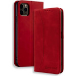 Bodycell Book Case Pu Leather iPhone 12 Mini Red - (04-00223)