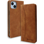 Bodycell Book Case Pu Leather iPhone 14 Plus Brown - (04-01005)