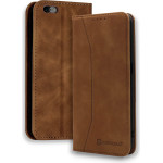 Bodycell Book Case Pu Leather iPhone 6/6s Brown - (04-00239)