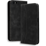 Bodycell Book Case Pu Leather iPhone 6/6s Plus Black - (04-00242)