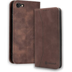 Bodycell Book Case Pu Leather iPhone 7/8/SE 2020 Dark Brown - (04-00250)
