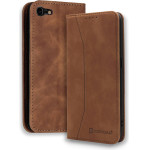 Bodycell Book Case Pu Leather iPhone 7/8/SE 2020 Brown - (04-00249)