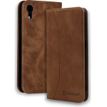 Bodycell Book Case Pu Leather iPhone XR Brown - (04-00264)