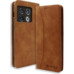 Bodycell Book Case Pu Leather Oneplus 10 Pro 5G Brown - (04-01037)