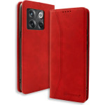 Bodycell Book Case Pu Leather Oneplus 10T 5G Red - (04-01041)