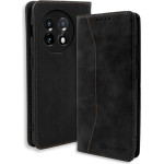 Bodycell Book Case Pu Leather OnePlus 11 5G Black - (04-01140)