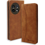 Bodycell Book Case Pu Leather OnePlus 11 5G Brown - (04-01141)
