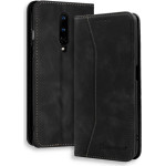Bodycell Book Case Pu Leather OnePlus 8 Black - (04-00562)