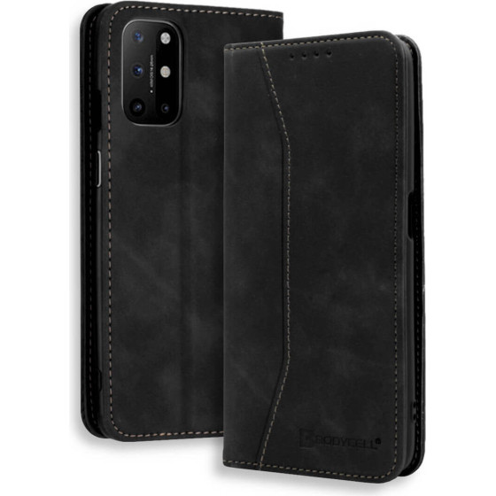 Bodycell Book Case Pu Leather OnePlus 8T Black - (04-00572)
