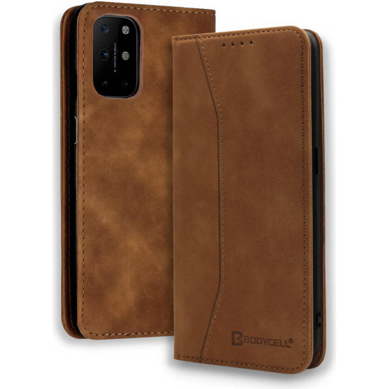 Bodycell Book Case Pu Leather OnePlus 8T Brown - (04-00574)