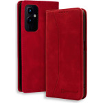 Bodycell Book Case Pu Leather OnePlus 9 Red - (04-00676)