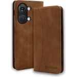 Bodycell Book Case Pu Leather OnePlus Nord 3 5G Brown - (04-01188)